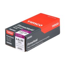 Timco CFGR63 FirmaHold Collated Clipped Head Nails Ring Shank FirmaGalv 2.8 x63