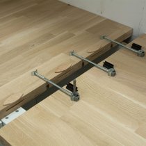 Trend ZIP/25/158/3 ZIPBOLT Slimline Worktop Connector Kit (16-25mm)