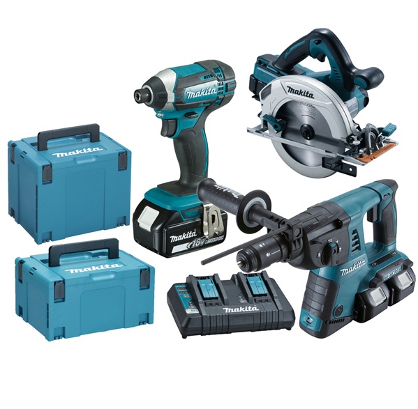Makita DLX3049PTJ 3 Piece Combo Set
