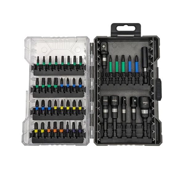 SurebuildUK SBIMP44C 44pc Impact Screwdriver Bit Set