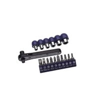 Draper 30781 17 Piece Offset Ratchet Screw and Socket Driver Set