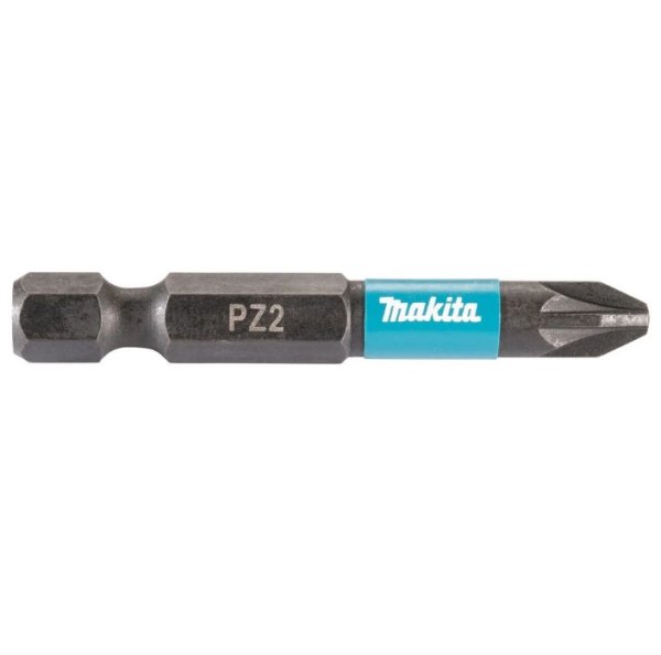 Makita E-12413 Impact Black PZ2 x 50mm Bits - Pack of 10
