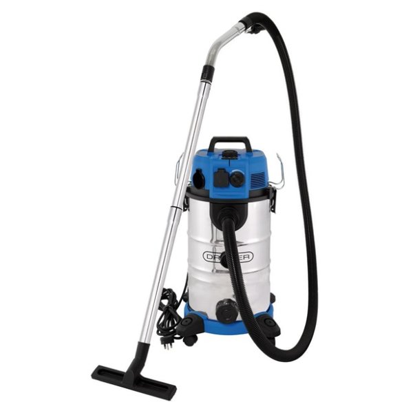 Draper 28230 240V M-Class Wet and Dry Vacuum Cleaner with Power Take-Off 35L 1500W