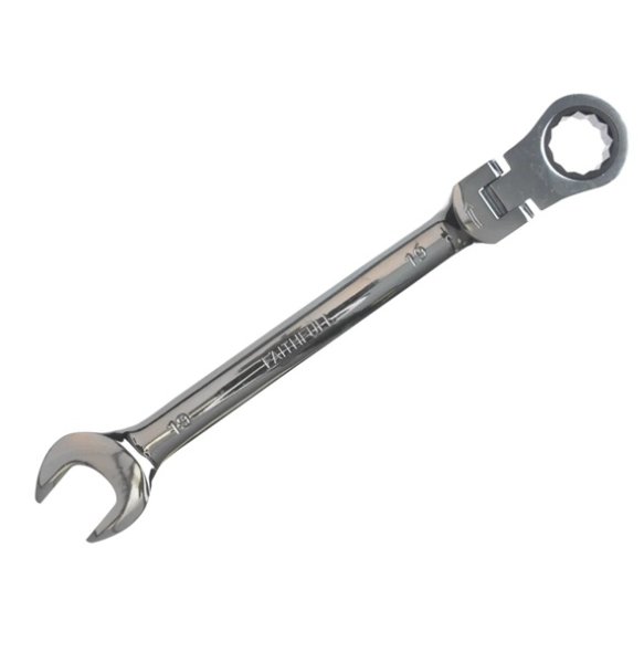 Faithfull FAISSPARAT24 Ratchet Combination Spanner Flex Head CV 24mm