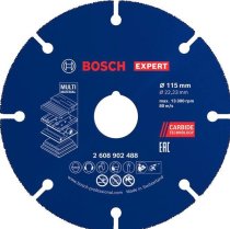 Bosch 2608902488 Expert Multi Material Carbide Cutting-Off Wheel 115 x 22.23mm