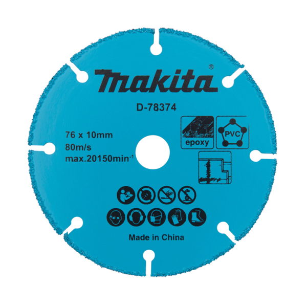 Makita D-78374 76mm Tungsten Carbide Grit Blade