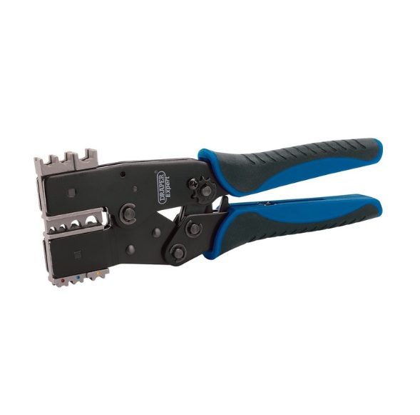 Draper 64336 Expert Quick Change Ratchet Action Crimping Tool 220mm