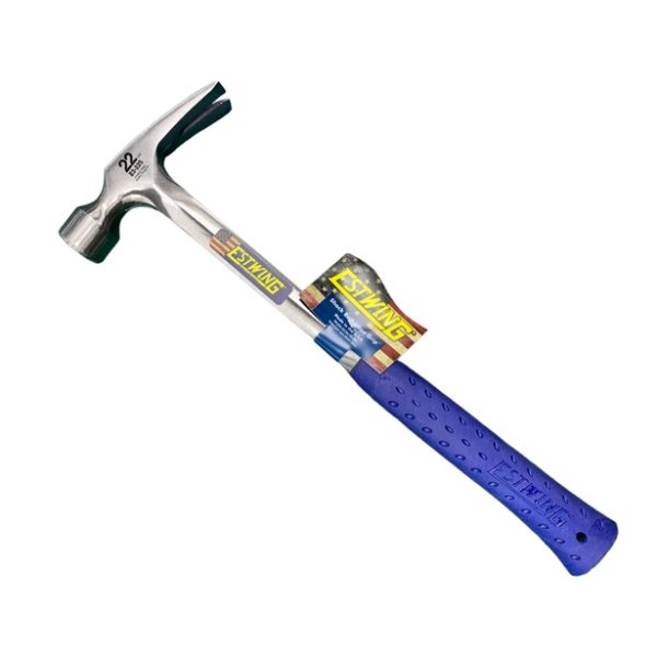 Estwing E3-22S 22oz Vinyl Grip Straight Claw Hammer