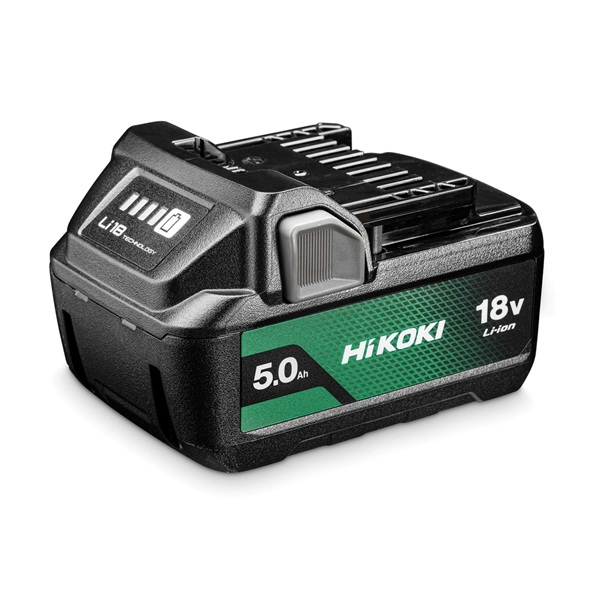 Hikoki BSL1850MA 5.0Ah 18v Li-Ion Battery With Battery Level