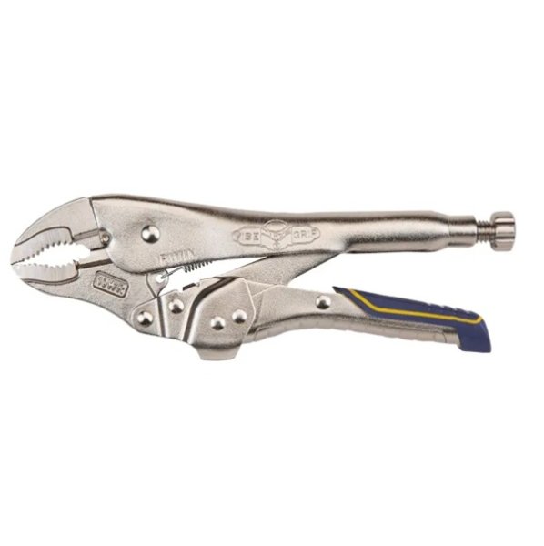 Irwin VIST05T 10WR Fast Release™ Curved Jaw Locking Pliers with Wire Cutter 254mm 10in