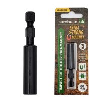 Surebuild SBIMPBH60 Impact Bit Holder Pro-Magnet 60mm
