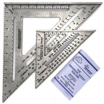 Swanson SW1201K 7inch and Big 12inch Speed Square Layout Tool
