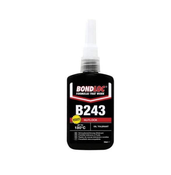 Bondloc BONB24350 B243 Nutlock Medium Strength Threadlocker 50ml