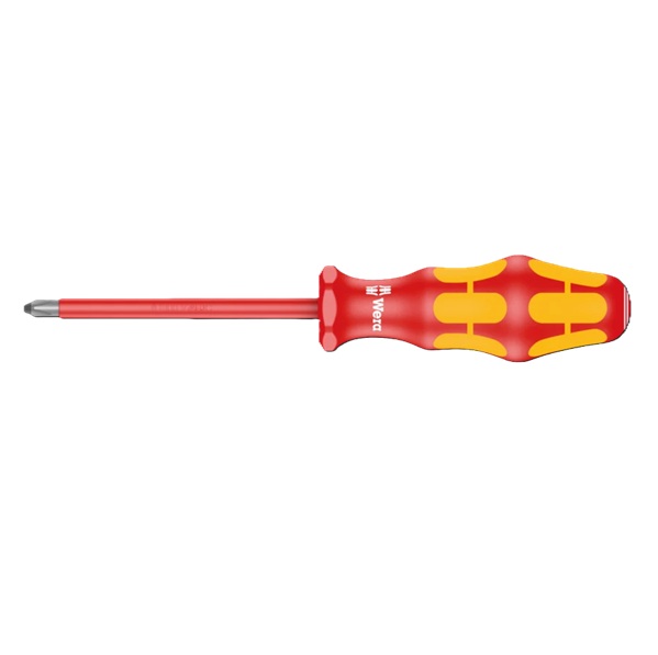 Wera 006159 162 i PH VDE Insulated Screwdriver for Phillips Screws PH2 x 200