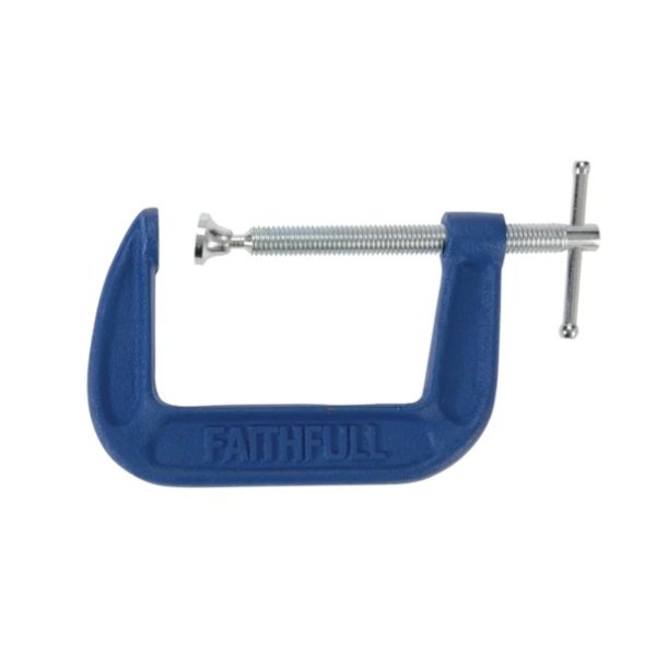 Faithfull FAIGMD3 Medium-Duty G-Clamp 75mm-3in