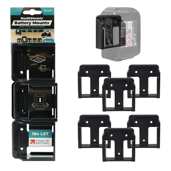 StealthMounts LXT Battery Mounts (pack of 6)
