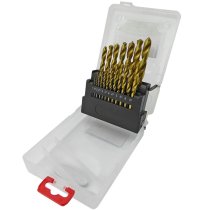 Toolpak TIN-SET19 19 Piece TiN Coated HSS Drill Set
