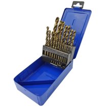 Toolpak GCJ-SET19 Heavy Duty 19 Piece Cobalt HSS Drill Set