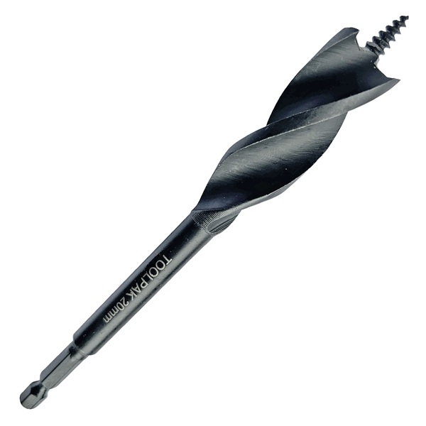 Toolpak FWB20 Rapid 3 Cutter Wood Bit 20mm x 159mm