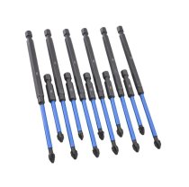 Faithfull XMS26SBIT12 Impact Screwdriver Bit Set 12 Pieces
