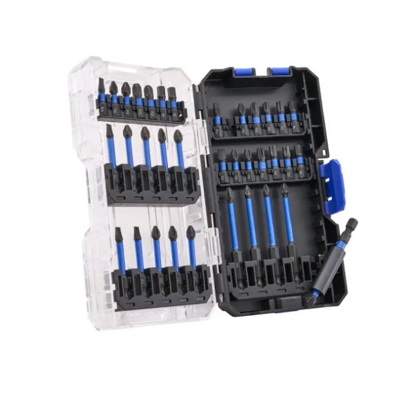 Faithfull XMS26SBIT36 36 Piece Impact Bit Set