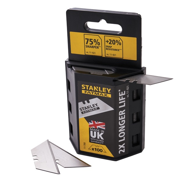 Stanley XMS26BLADES FatMax® Replacement Trimming Knife Blades - Pack of 100