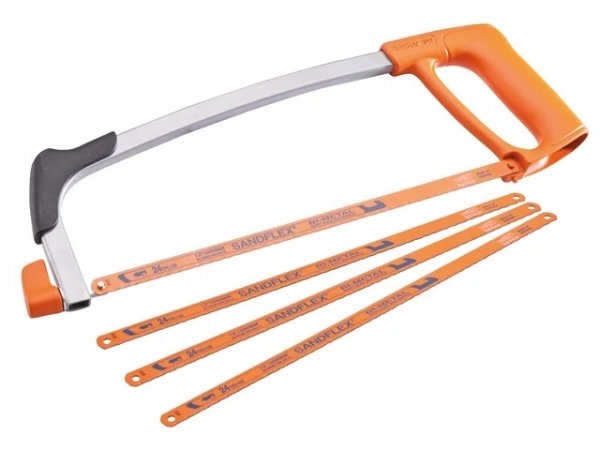 Bahco XMS26HACK Hacksaw 300mm 12in with 3 EXTRA Blades