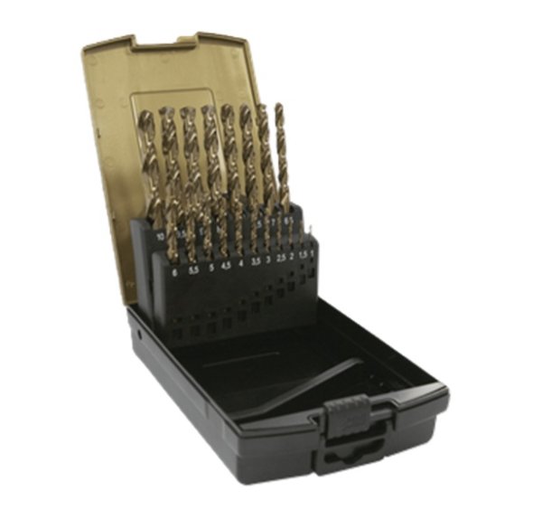 DART CHSSSET19 19 Piece HSS Cobalt Twist Drill Set
