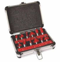 DART DASET1/2 12 Piece 1/2 Inch Router Cutter Set