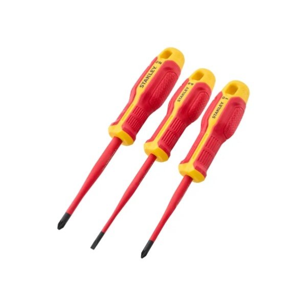 Stanley XMS26VDE3PCE Fatmax 3 Piece VDE Screwdriver Set