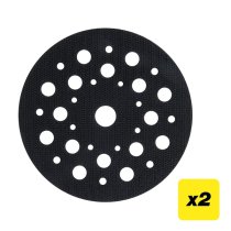 Trend AB/PAD/125 125mm Random Orbital Sander Pad Saver 2 Pack