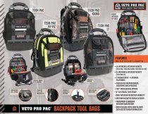 Veto Pro Pac TECH-PAC LT Tool and Laptop Backpack