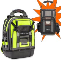 Veto Pro Pac TECH-PAC HiViZ YELLOW Tool Back Pack plus free CB-LD